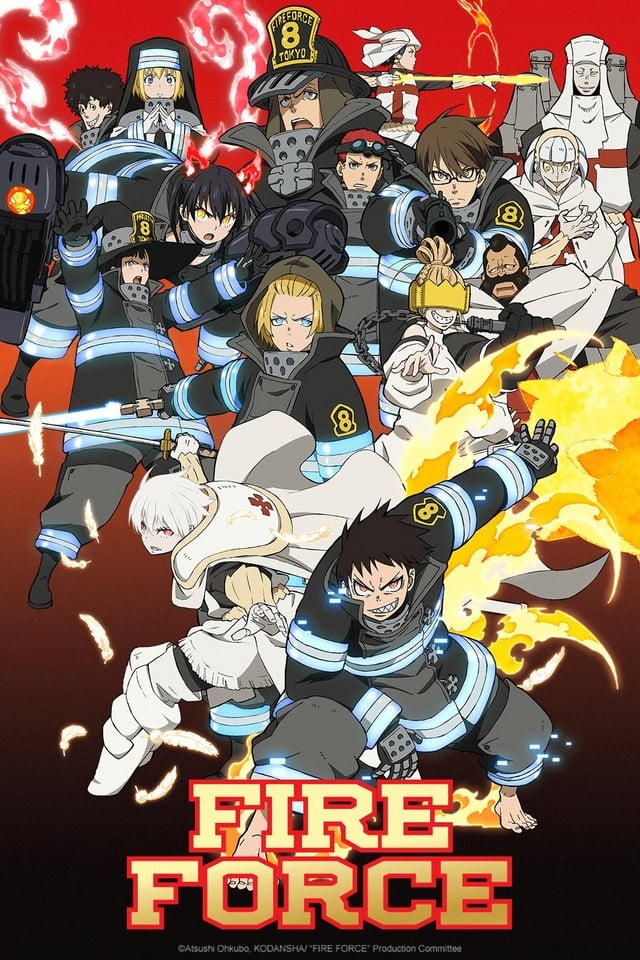 Download Fire Force: Season 01-02 Hindi Dubbed (Crunchyroll Dub)  Anime4U