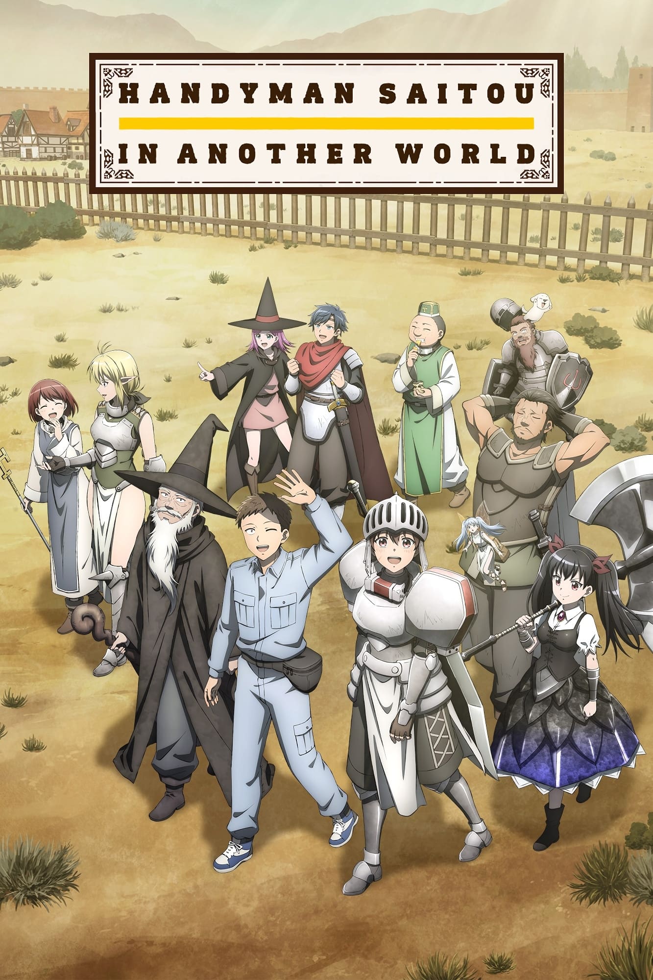 Download Handyman Saitou in Another World: Season 01 Hindi Dubbed (Crunchyroll Dub)  Anime4U