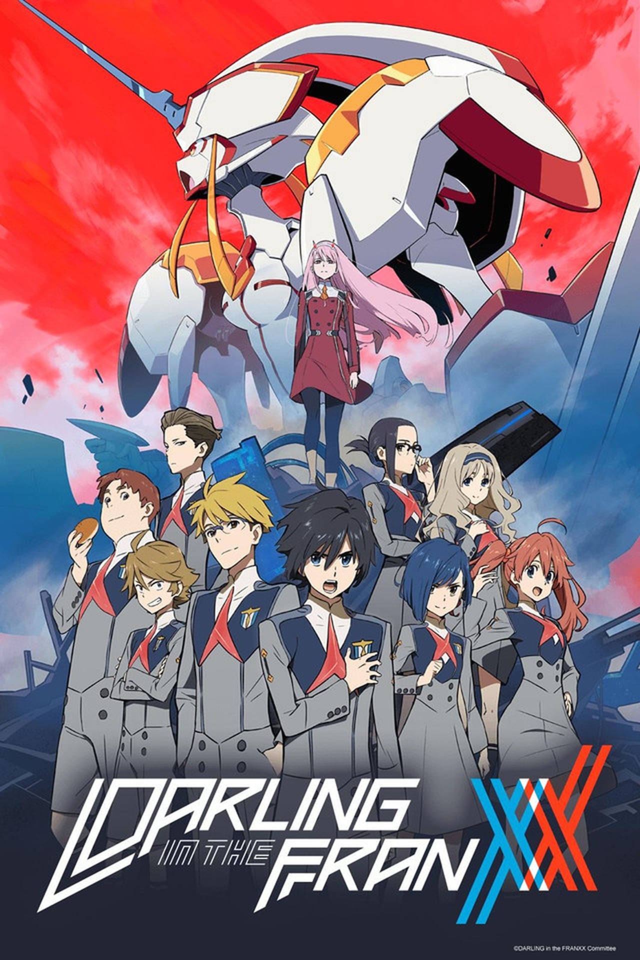 Download DARLING in the FRANXX (2018): Season 01 Hindi Crunchyroll Dubbed (ORG) HD BluRay Comoplete  Anime4U