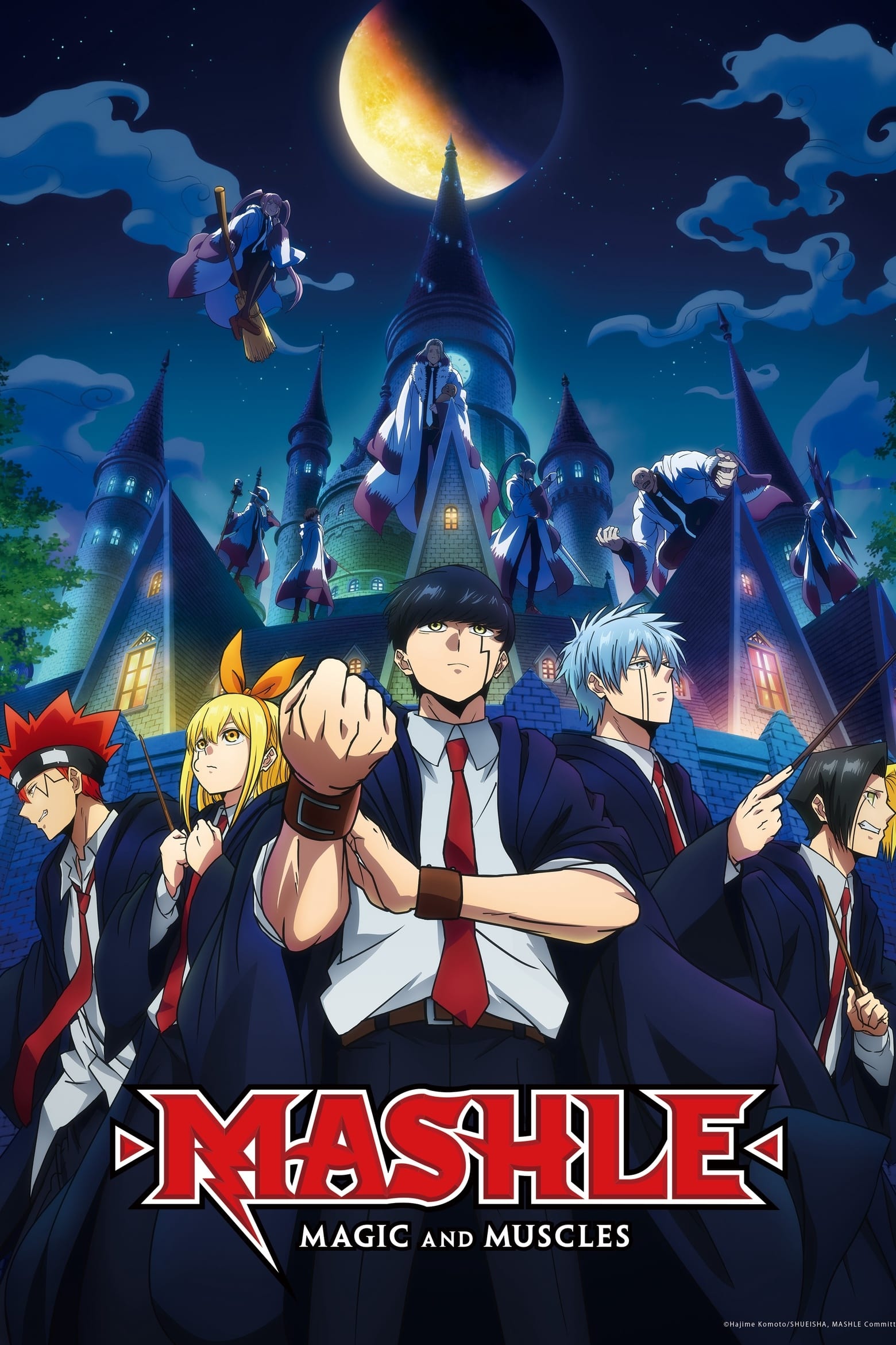 MASHLE: MAGIC AND MUSCLES (2023): Season 01-02 Hindi Dubbed (ORG)  Anime4U