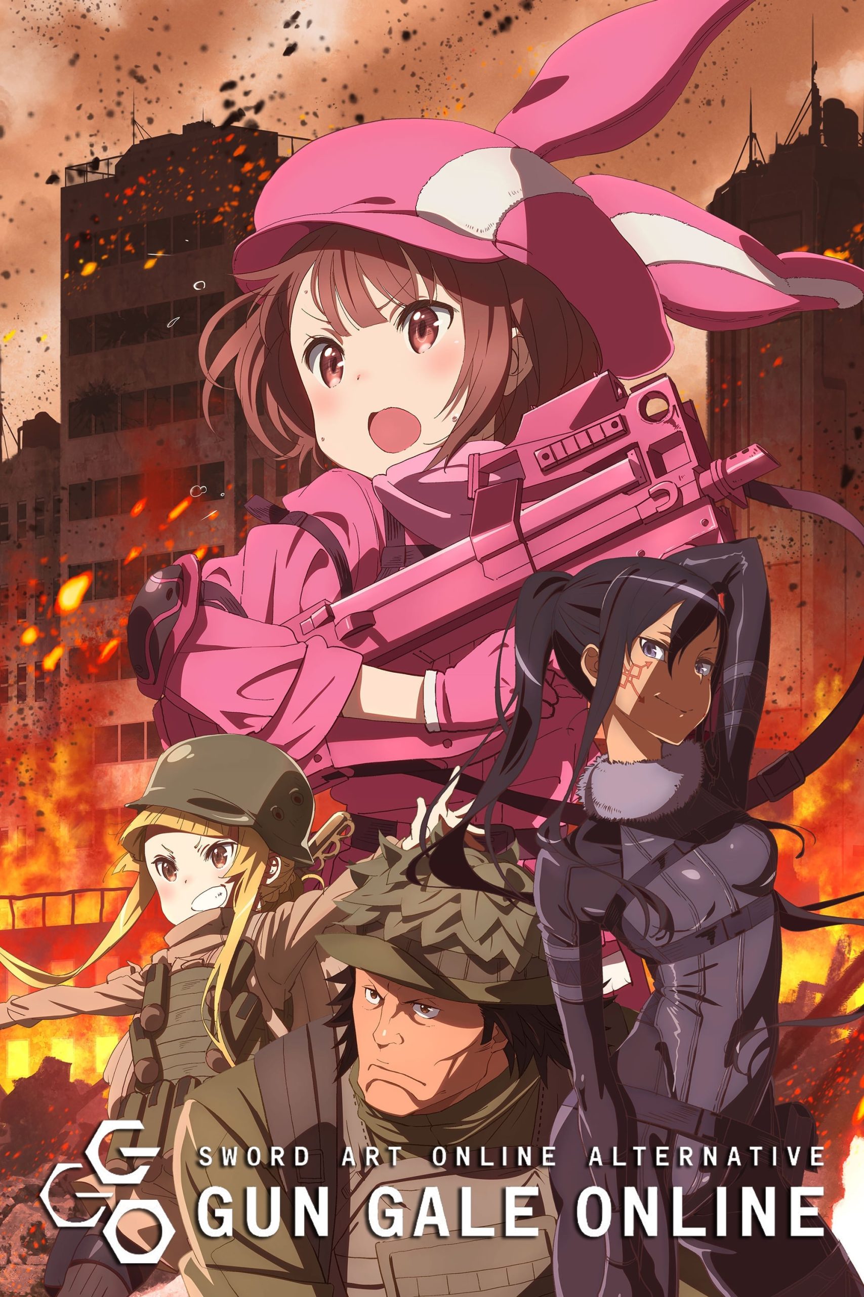 Download Sword Art Online Alternative: Gun Gale Online: Season 01 (2024) Hindi Dubbed (ORG)  Anime4U