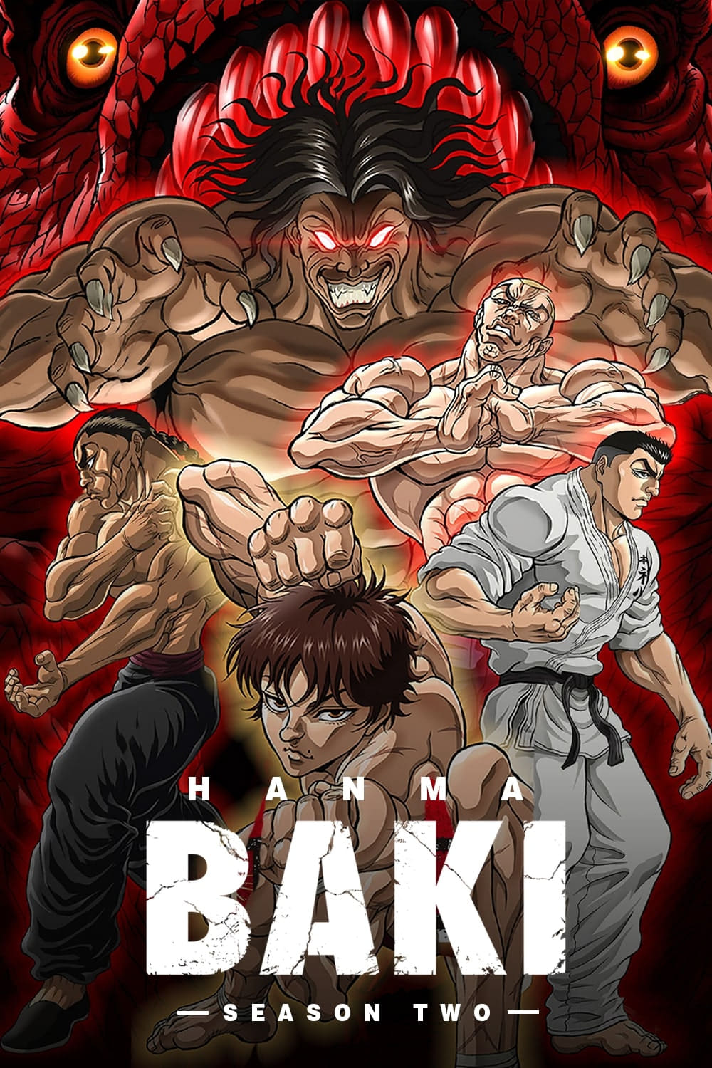 Baki Hanma: Season 2 (2023) Hindi Dubbed (ORG.) Complete