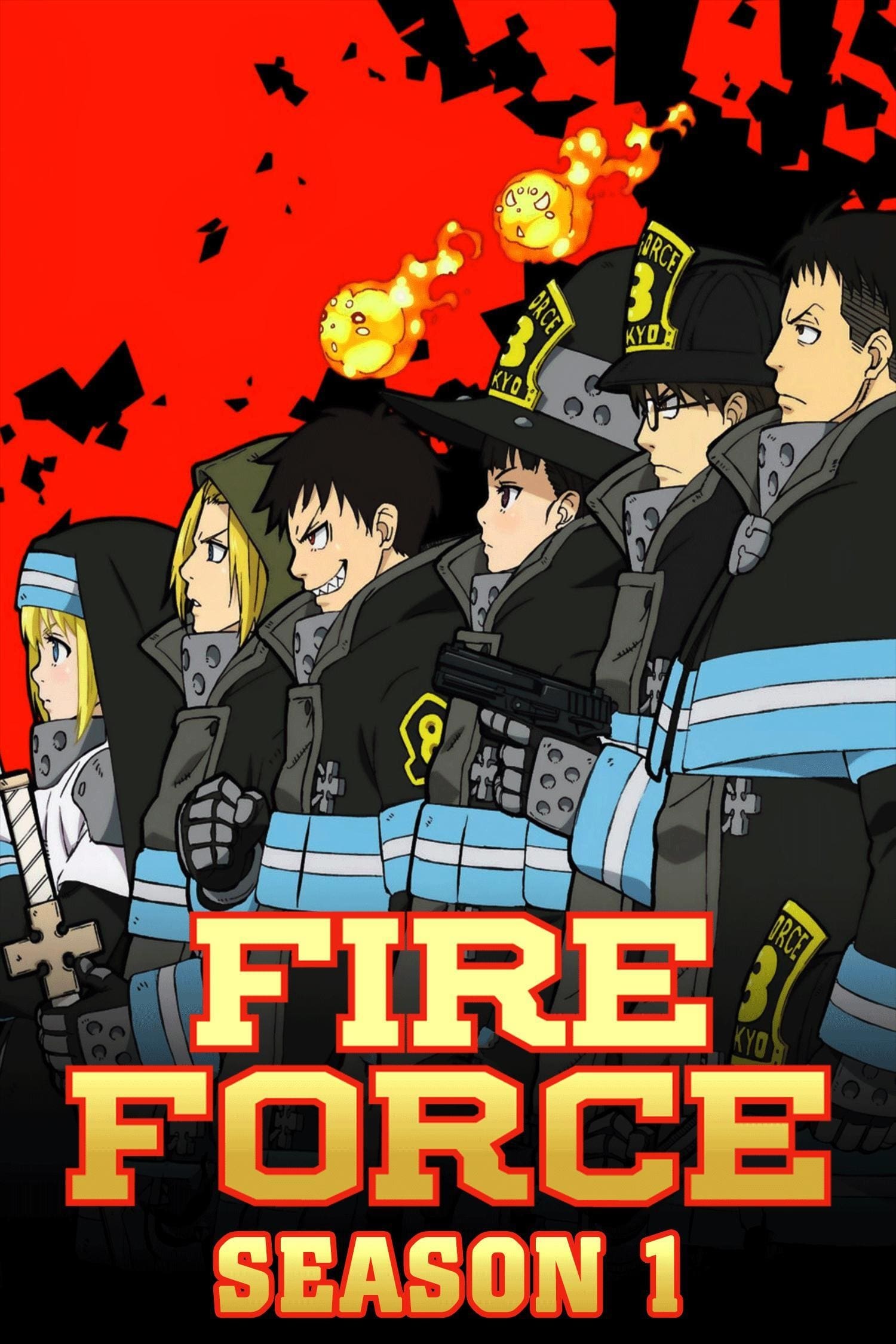 Fire Force: Season 01 (2019) Hindi Dubbed (ORG) Complete