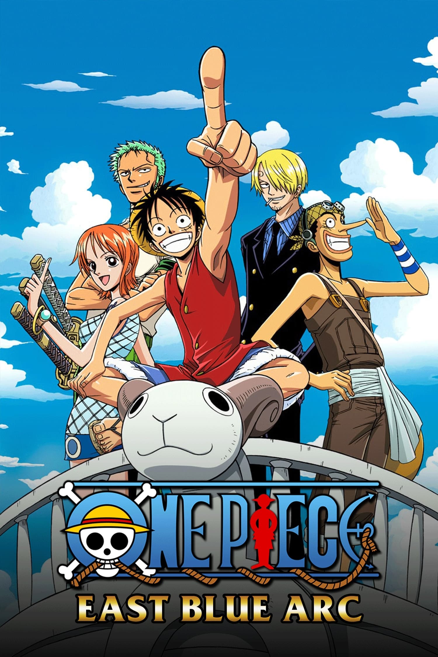 One Piece: Season 01: East Blue (1999) Hindi Dubbed (ORG) + Multi Audio {S1E58-61 Added}