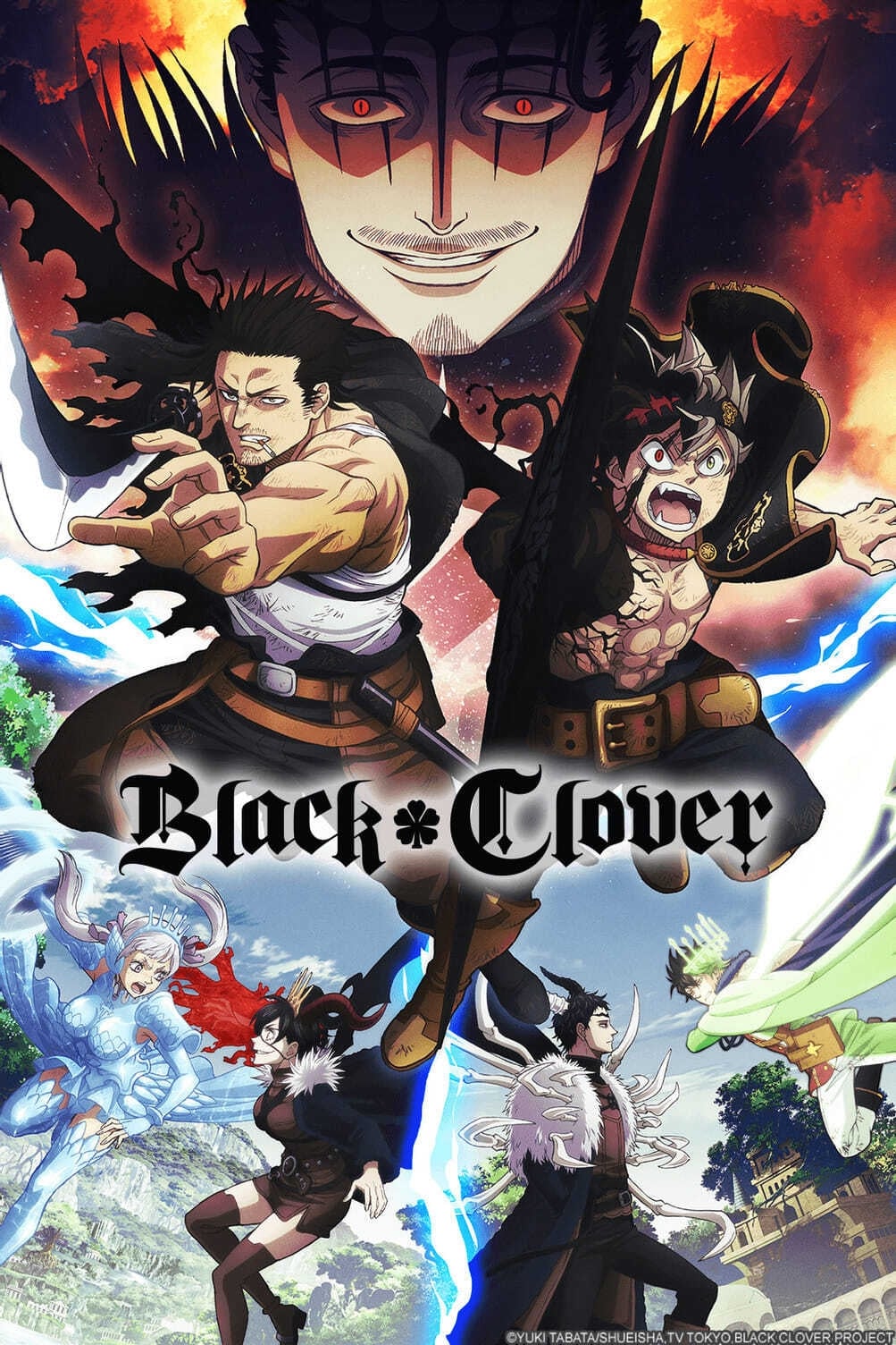 Download Black Clover (2017): Season 01-02 Hindi Dubbed (ORG)  Anime4U