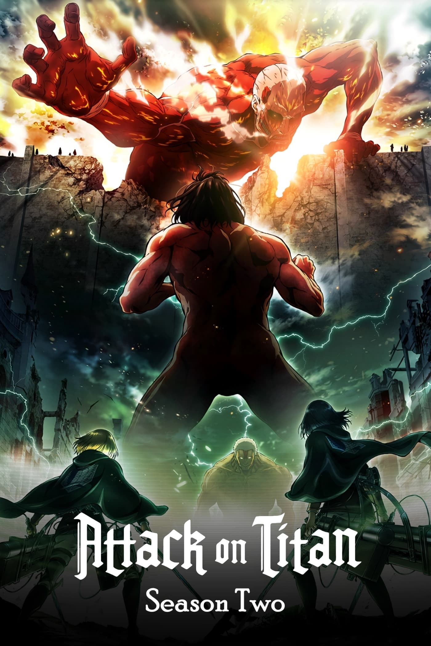 Download Attack on Titan Season 2 Hindi Dubbed (ORG) + Multi Audio Complete
