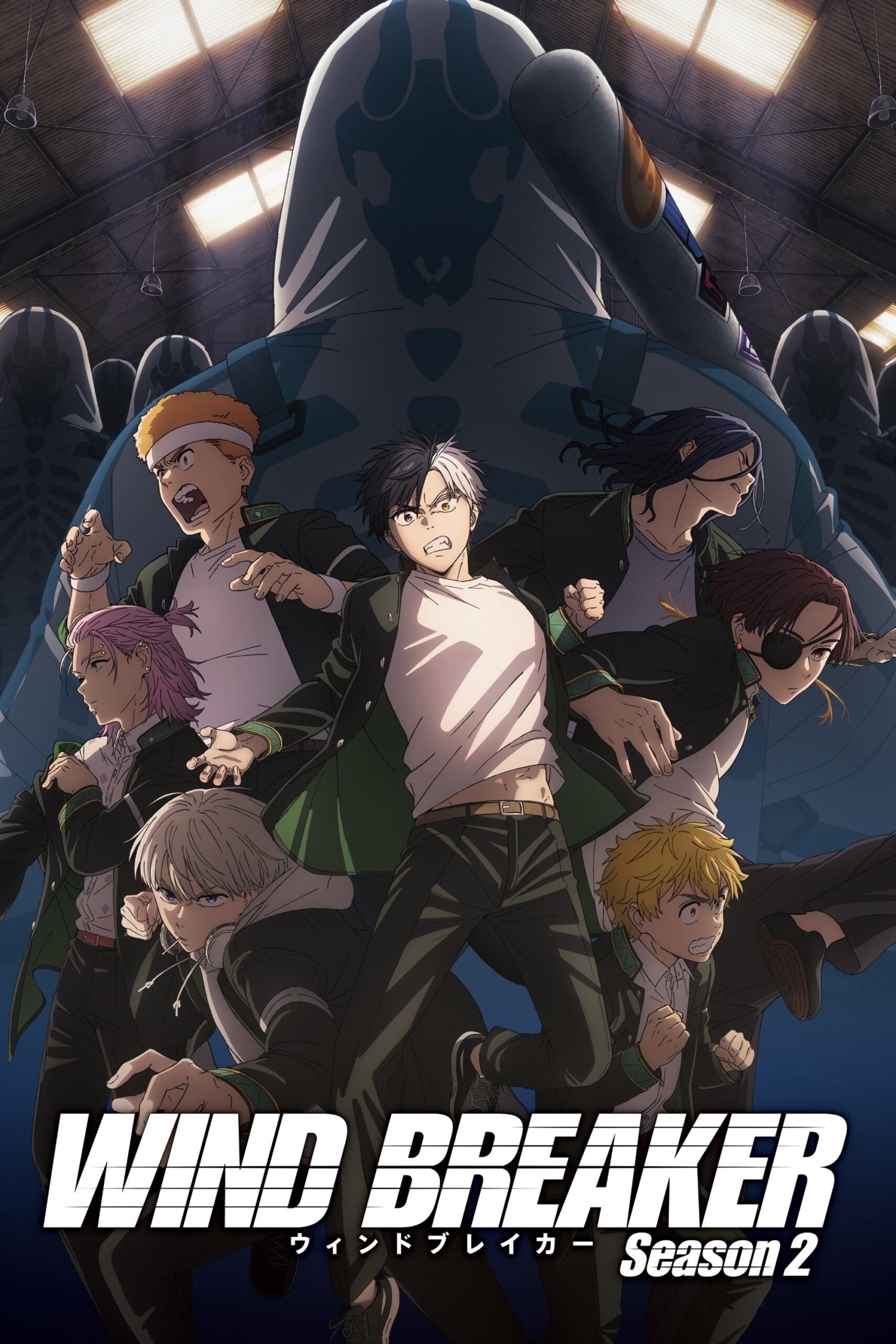 Download WIND BREAKER Season 2 Hindi Dubbed (ORG) + Multi Audio Anime Series {S2E01 Added}