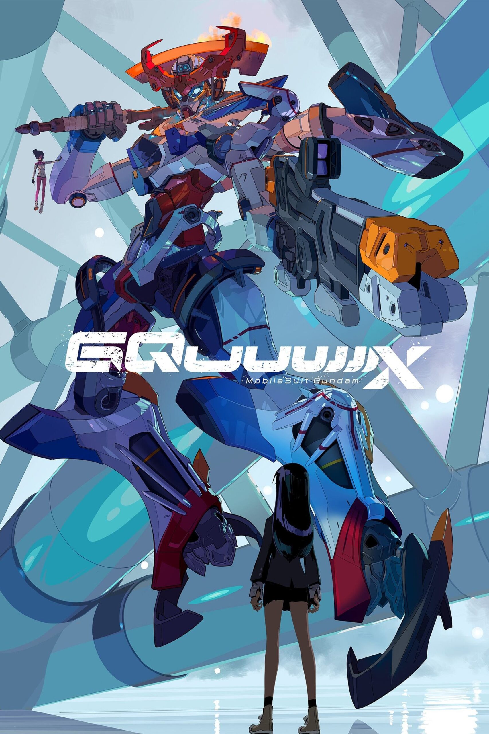 Download Mobile Suit Gundam GQuuuuuuX Season 1 Hindi Dubbed (ORG) + Multi Audio Anime Series {S1E03 Added}