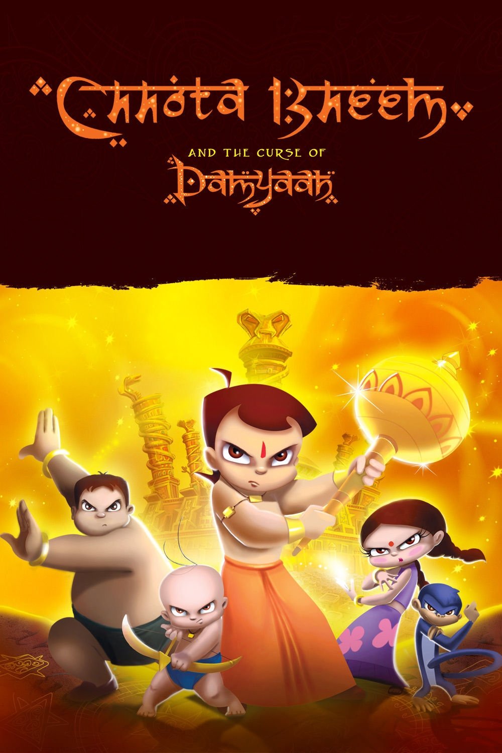 Download Chhota Bheem And The Curse of Damyaan (2012) Hindi Dubbed (ORG) + Multi Audio Movie