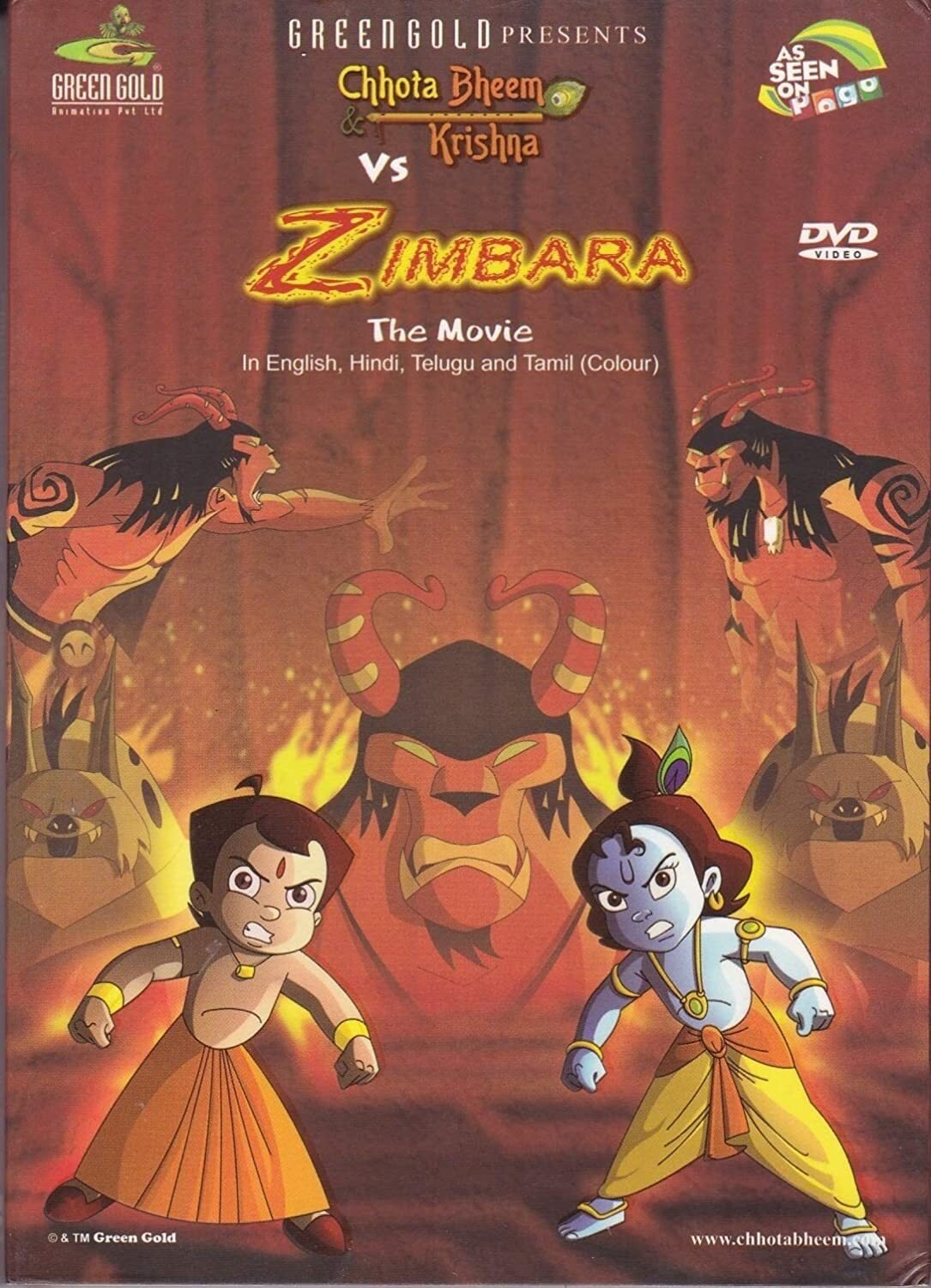 Download Chhota Bheem aur Krishna vs Zimbara (2013) Hindi Dubbed (ORG) + Multi Audio Movie