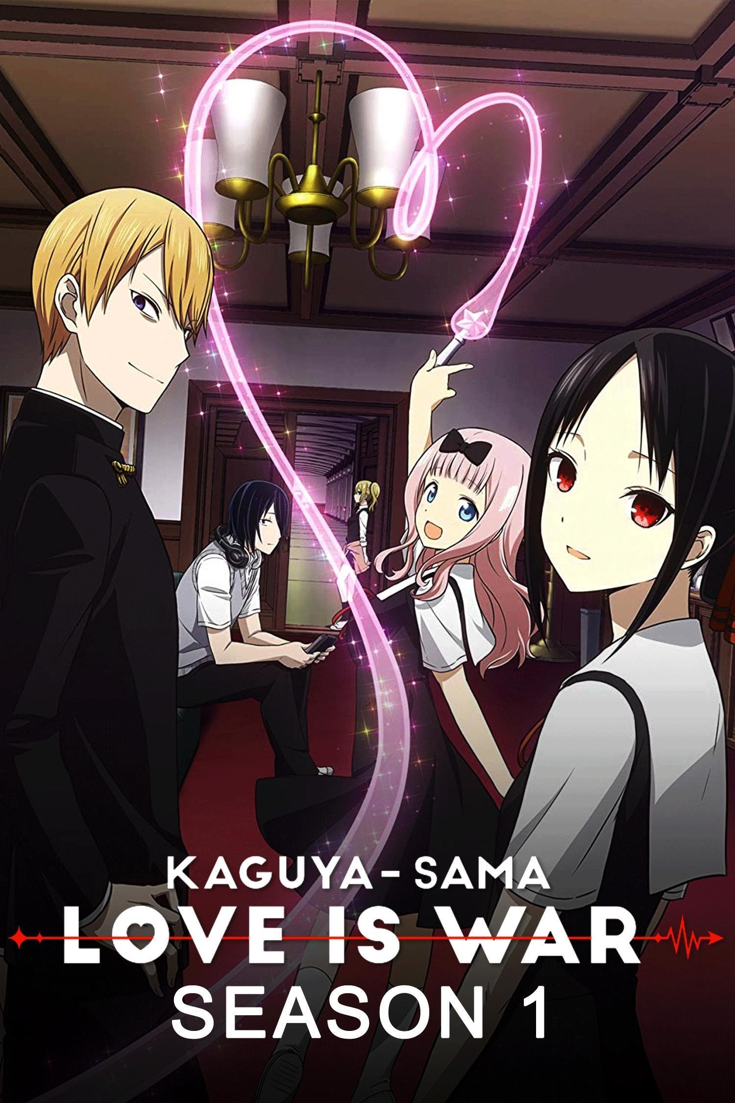 Download Kaguya-sama: Love Is War Season 1 Hindi Dubbed (ORG) + Multi Audio Complete Anime Series